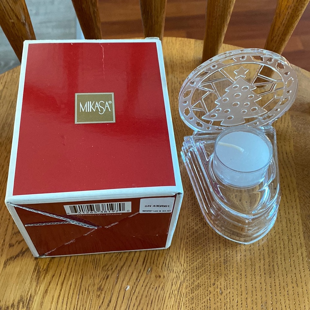 Mikasa candle holder